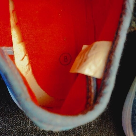 Old Navy | Sky Blue Sneakers | Size 8 - Picture 4 of 4